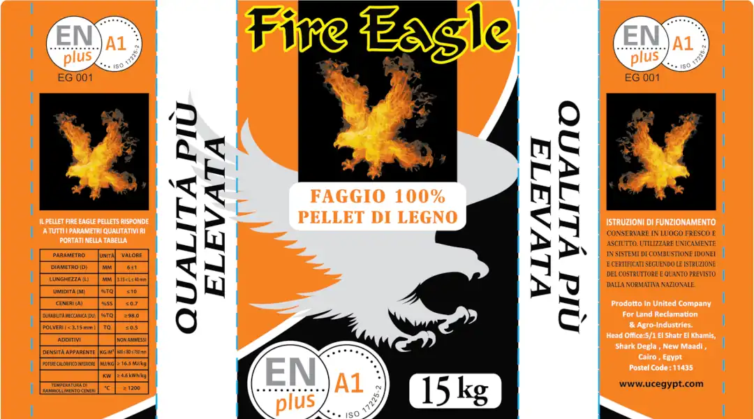 scheda tecnica pellet Fire Eagle